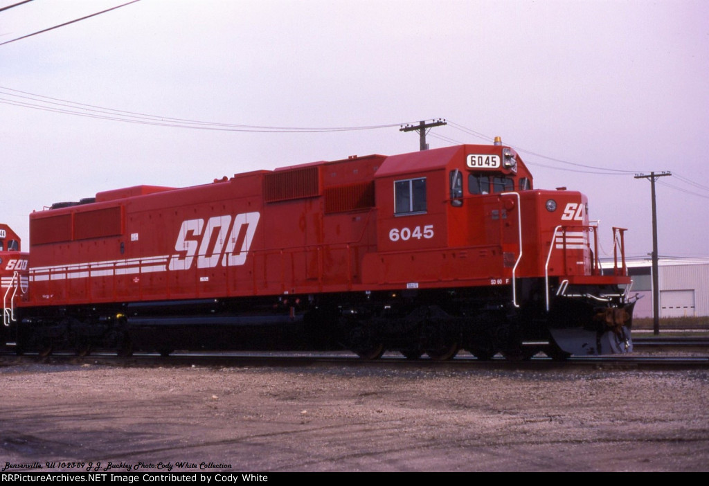 Soo Line SD60 6045